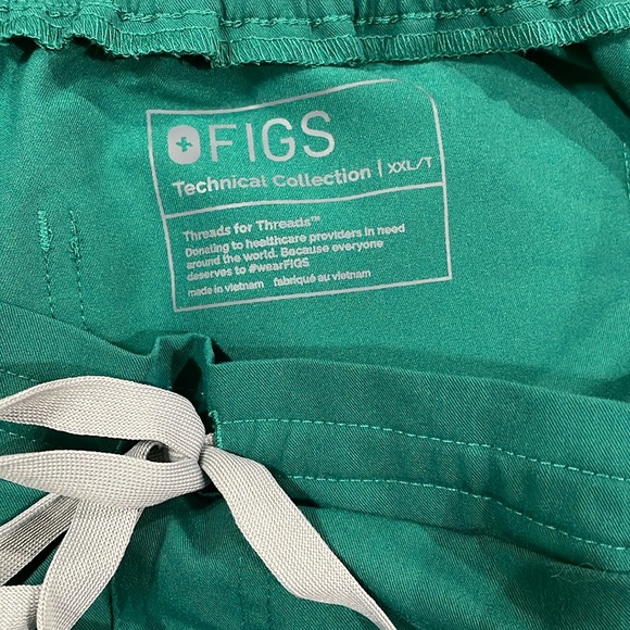 Figs hunter green scrub set xxl - Picture 5 of 6